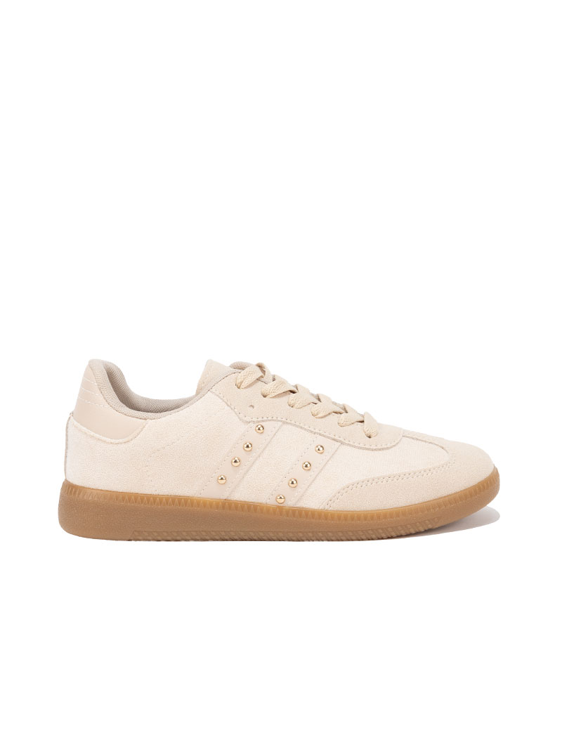Baskets à lacets avec détails
